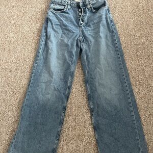 We The Free Light Blue Wide Leg jeans